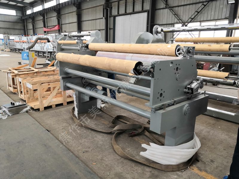 自动接纸断纸部